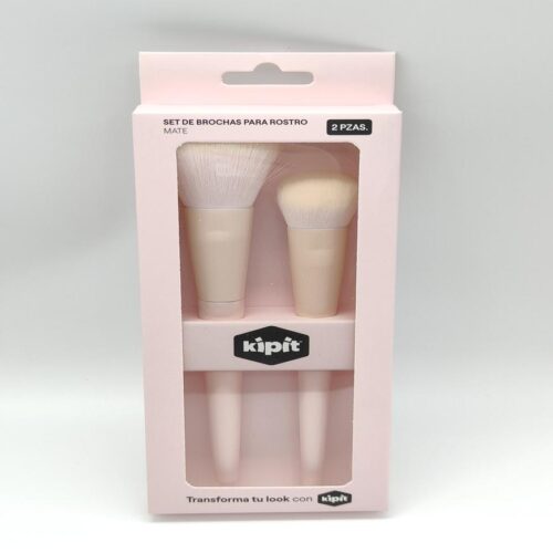 Set Brochas Rostro Mate X 2 Un Kipit