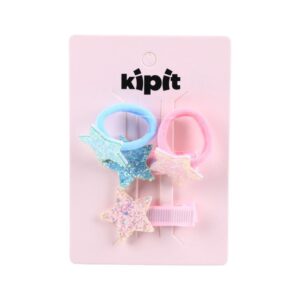 Set Ligas 2Un+Ganchos 2Un Estrella Kipit