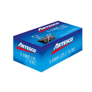 Binder Artesco Doble Clip 2″ Caja X 12 Und