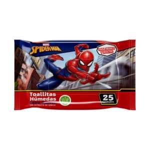 Toallitas Húmedas Gelatti Spiderman X 25 Und