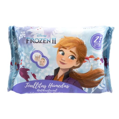 Toallitas Húmedas Frozen X 25 Und