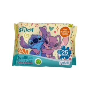 Toallitas Húmedas Gelatti Stitch X 25 Und