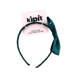 Vincha C/Lazo Verde Oscuro Kipit