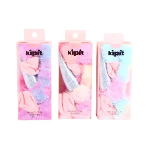 Vincha De Felpa Unicornio Kipit