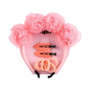 Vincha Pompon + Acces Cabello Ros Kipit