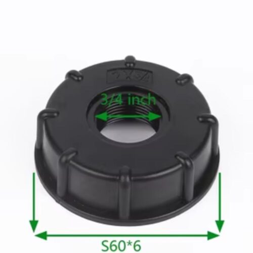 ADAPTADOR HEMBRA 2" TANQUE IBC A 3/4" 1/2" 1"