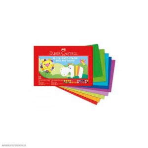 Block Arco Iris Faber Castell A4 85 G 45 Hojas