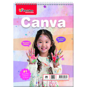 Block De Dibujo Anillado 20 Hojas Diseño Iris Color