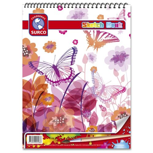 Block De Dibujo Anillado 14 Hojas Surco