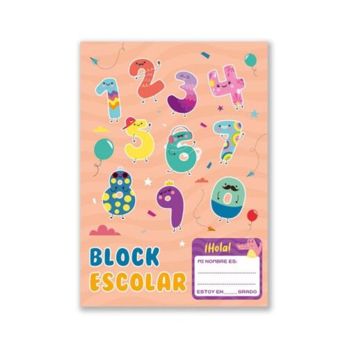 Block Escolar 46 Hojas Rayado Libra