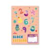 Block De Papel Bond Cuadriculado Libra 56 G 80 Hojas
