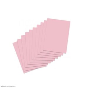 Cartulina Bristol Oficio Rosado Cartulina Bristol Oficio Rosado