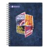 Cuaderno Anillado A4 150H Cuadriculado Marvel Icons Tapa Dura Minerva