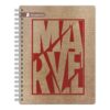 Cuaderno Anillado A4 150H Cuadriculado Marvel Icons Tapa Dura Minerva
