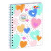 Cuaderno Anillado Cuadriculado Markbook A4 Diseño 160 Hojas