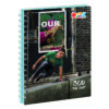 Cuaderno Anillado Cuadriculado Markbook A4 Diseño Hombre 160 Hojas