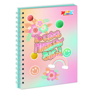 Cuaderno Anillado Cuadriculado Markbook A4 Diseño Mujer 160 Hojas Cuaderno Anillado Cuadriculado Markbook A4 Diseño Mujer 160 Hojas