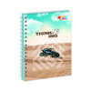 Cuaderno Anillado Cuadriculado Markbook A5 Diseño Hombre Surtido 160 Hojas