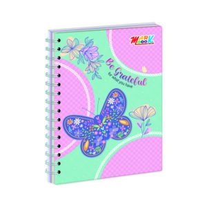 Cuaderno Anillado Cuadriculado Markbook A5 Diseño Mujer Surtido 160 Hojas