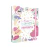 Cuaderno Cuadriculado Anillado Online A5 Con Liga Surtido 150 Hojas