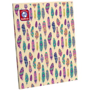 Cuaderno Escolar Chico 40H Rayado Diseño Surco