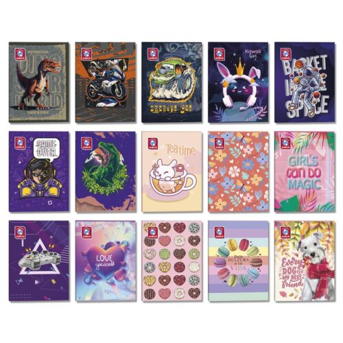 Cuaderno Escolar Chico 80H Cuadriculado Diseño Surco Cuaderno Escolar Chico 80H Cuadriculado Diseño Surco