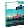 Cuaderno Cuadriculado Anillado Iris Color A4 Diseño Hombre Surtido 170 Hojas