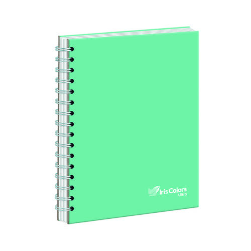 Cuaderno Cuadriculado Anillado Iris Color A4 Sólido 160 Hojas Cuaderno Cuadriculado Anillado Iris Color A4 Sólido 160 Hojas