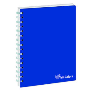 Cuaderno Cuadriculado Anillado Iris Color A4 Surtido 100 Hojas
