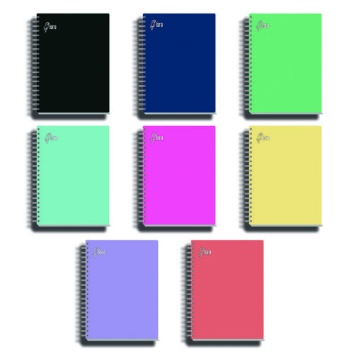Cuaderno Cuadriculado Anillado Loro A4 Especial Tapa Dura Surtido 160 Hojas