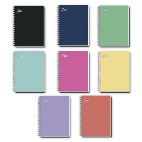 Cuaderno Cuadriculado Anillado Loro A4 Especial Tapa Dura Surtido 160 Hojas