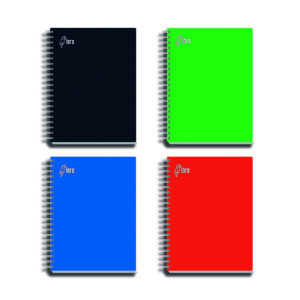 Cuaderno Cuadriculado Anillado Loro A4 Sólido Surtido 160 Hojas