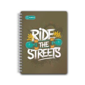 Cuaderno Cuadriculado Anillado Surco A5 Diseño Surtido 140 Hojas