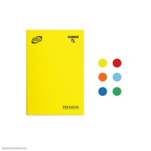 Cuaderno Cosido Deluxe A-4 80H Doble Raya Premium College