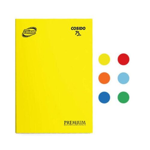 Cuaderno Cosido Deluxe A-4 80H Cuadrimax (2X2) Premium College