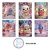Cuaderno Deluxe A-4 80H Triple Raya Max Magic World College