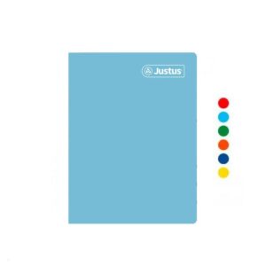 Cuaderno Deluxe A-4 80H Triple Raya Solido Justus Cuaderno Deluxe A-4 80H Triple Raya Solido Justus