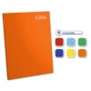 Cuaderno Deluxe A-4 80H Triple Renglón Sin Sombra Solido Justus