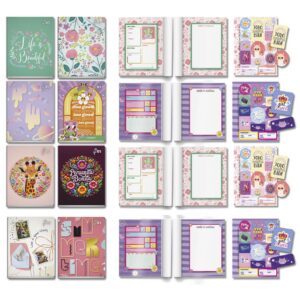 Cuaderno Deluxe A-4 84H Cuadriculado Diseño Mujer Loro