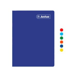 Cuaderno Deluxe A-4 80H Doblemax (2X2) Solido Justus