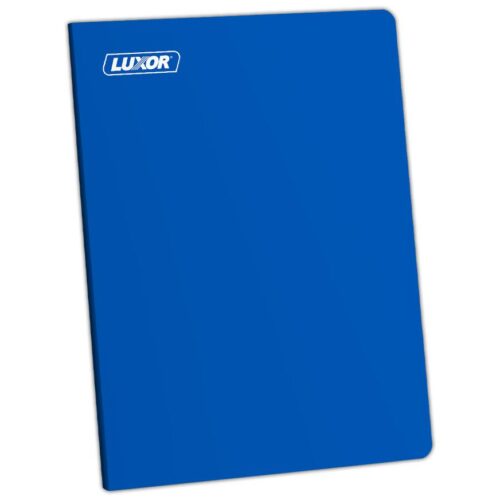 Cuaderno Deluxe Triple Renglón Sin Sombra Solido Luxor