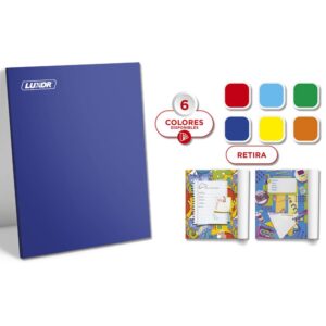 Cuaderno Deluxe Decroly Solido Luxor