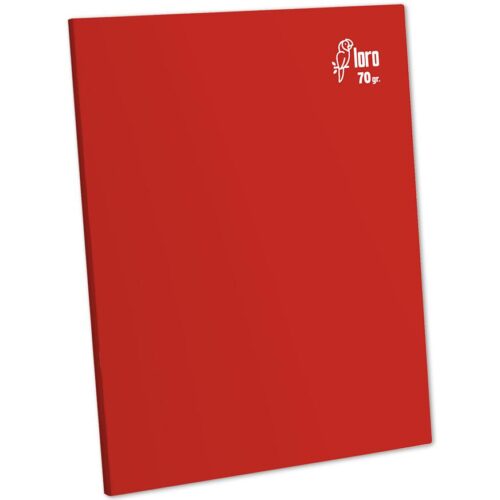 Cuaderno Deluxe A-4 80H Triple Raya Especial 70Gr Loro