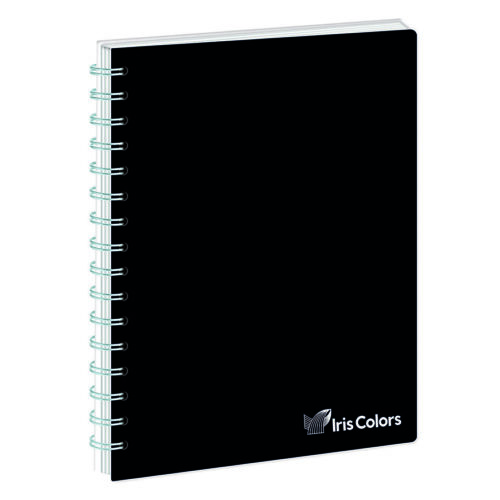 Cuaderno Rayado Anillado Iris Color A4 Surtido 100 Hojas