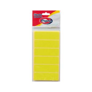 Etiqueta Adhesiva Pegafan File 2476 Amarillo Fosforescente Sobre X 100 Und
