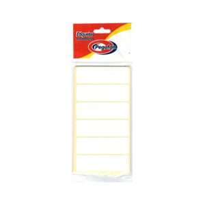 Etiqueta Adhesiva Pegafan File 2476 Blanco Sobre X 100 Und