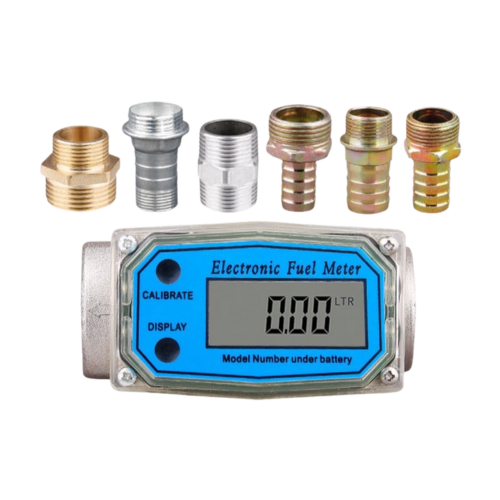 Contómetro Digital Oval Gear para Combustible