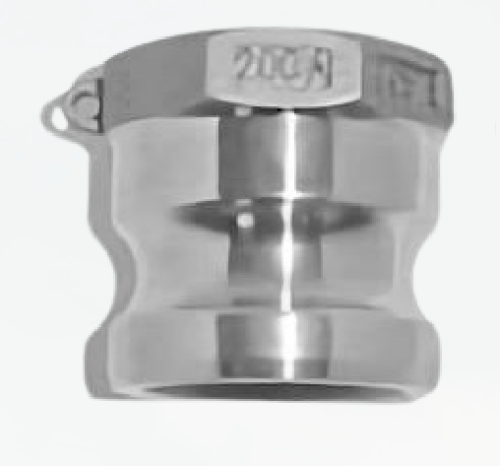 Acople Cam Lock Tipo A — Adaptador macho con rosca hembra interna