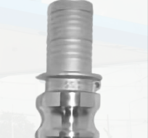 Acople Cam Lock Tipo E — Adaptador macho con espiga para manguera Acople Cam Lock Tipo E — Adaptador macho con espiga para manguera