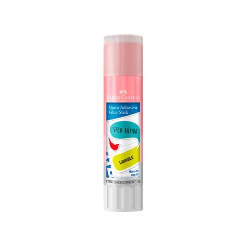 Goma En Barra Faber Castell Rosa Pastel 10 G